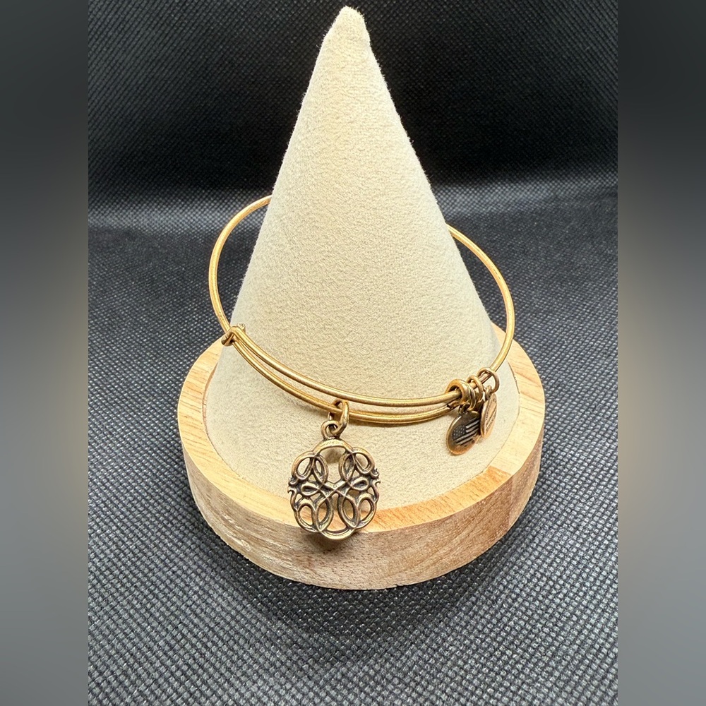 💛ALEX AND ANI💛Path of Life Charm Bangle in Rafaelian Gold/EUC